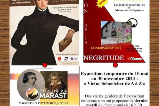 En octobre  la Maison de la Ngritude et des Droits de l'Homme